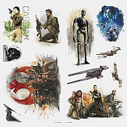 STAR WARS ROUGE ONE PEEL AND STICK WALL DECALS