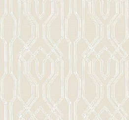 Oriental Lattice Wallpaper