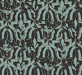Belli Turquoise Geometric Wallpaper