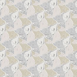 Katya Grey Fish Wallpaper