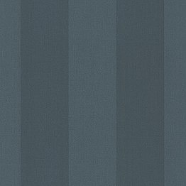 Harpswell Navy Herringbone Awning Stripe Wallpaper