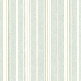 Jonesport Aqua Cabin Stripe Wallpaper