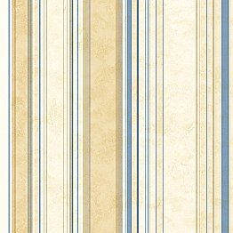 Cape Elizabeth Navy Lookout Stripe Wallpaper