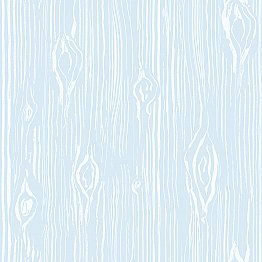 Oaked Blue Faux Wood Grain Wallpaper