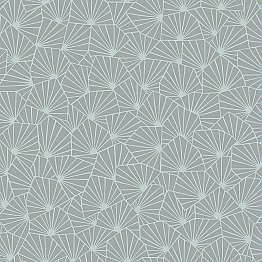 Blomma Sage Geometric Wallpaper