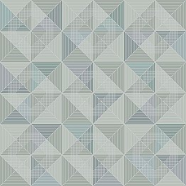 Dabria Blue Geometric Wallpaper