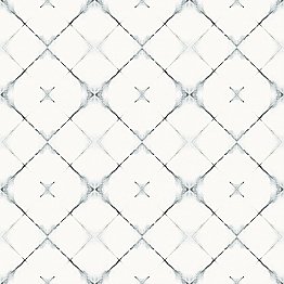 Dagfinn Grey Modern Trellis Wallpaper