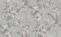 Dis Legolas Grey Botanical Wallpaper