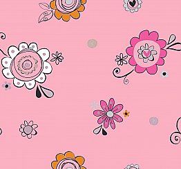 Doodlerific Floral S Wallpaper