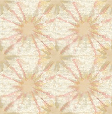 Iris Pink Shibori Wallpaper