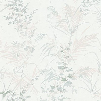 Tory Ivory Tropical Leaves Wallpaper