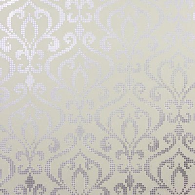 Venus Lavender Metallic Mini Damask Wallpaper