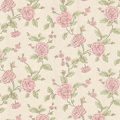 Devon Pink Floral Trail Wallpaper