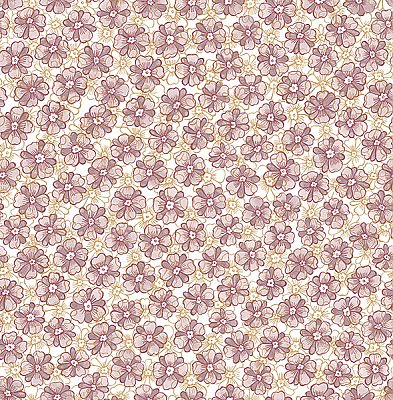 Allison Lavender Floral Wallpaper