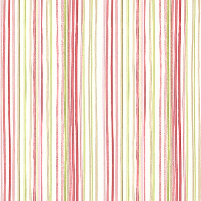 Lanata Pink Stripe Wallpaper