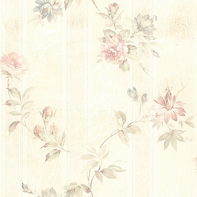 Josey Pink Floral Wallpaper