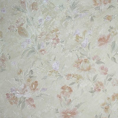 Marlene Peach Floral Wallpaper
