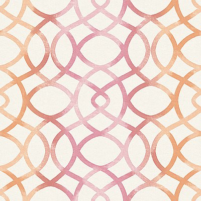 Twister Pink Trellis Wallpaper