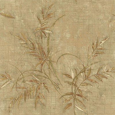 Kazumi Olive Bamboo Texture Wallpaper