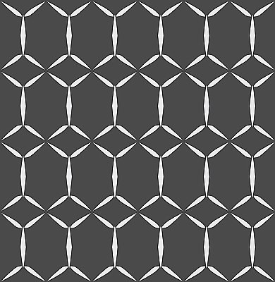 Fusion Black Geometric Wallpaper