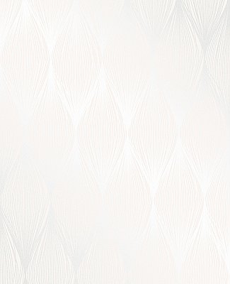 Gleam Cream Linear Ogee Wallpaper