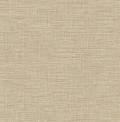 Exhale Taupe Faux Grasscloth Wallpaper