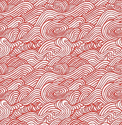 Mare Red Wave Wallpaper