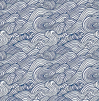 Mare Navy Wave Wallpaper