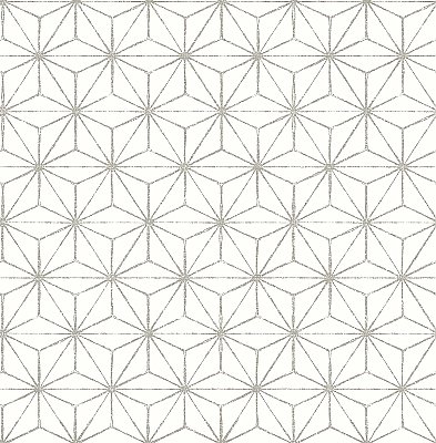 Orion Grey Geometric Wallpaper