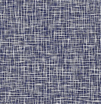 Shanti Blue Grid Wallpaper