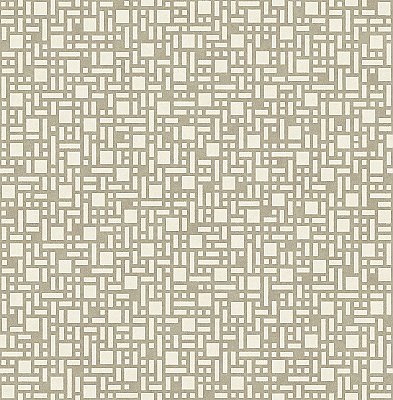 Bento Taupe Geometric Wallpaper