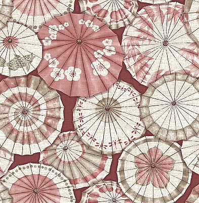 Mikado Red Parasol Wallpaper