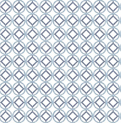 Rigel Blueberry Geometric Wallpaper