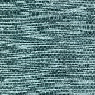 Fiber Blue Weave Texture Wallpaper