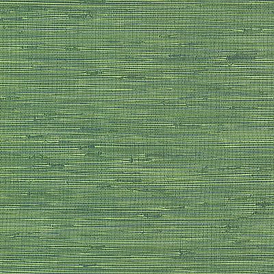 Fiber Green Weave Texture Wallpaper