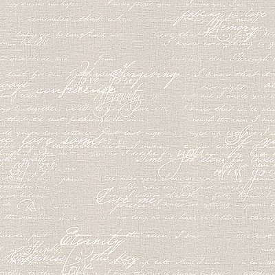 Nouvel Light Grey Script Wallpaper