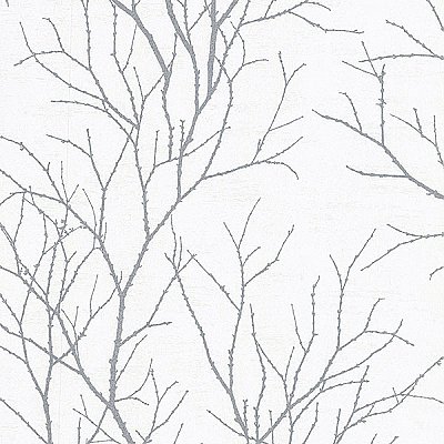Zola Grey Tree Branch Wallpaper