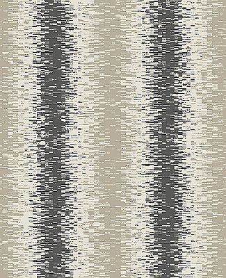 Quake Taupe Abstract Stripe Wallpaper