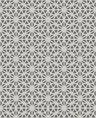 Prism Slate Geometric Wallpaper