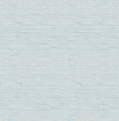 Lilt Blue Faux Grasscloth Wallpaper