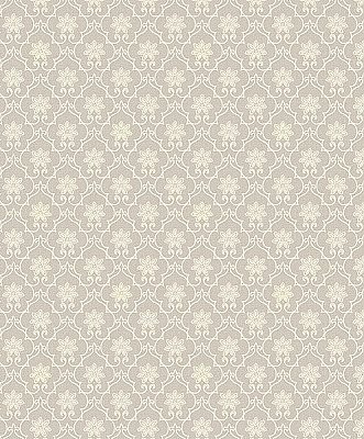 Heston Grey Trellis Wallpaper