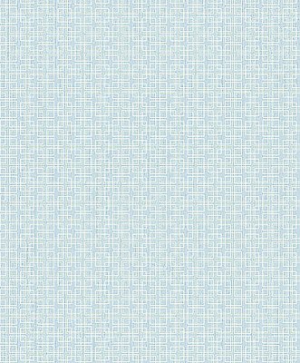 Garten Light Blue Geometric Wallpaper