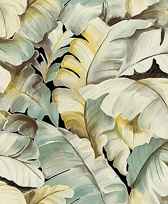 Ramsay Green Banana Leaf Wallpaper