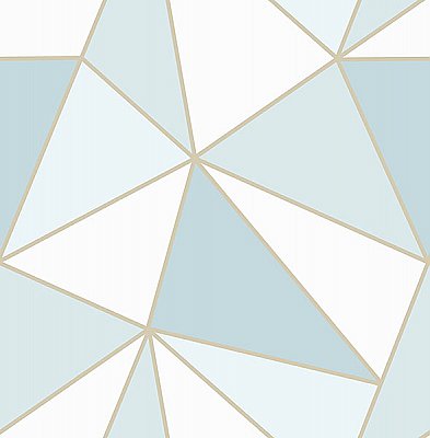 Apex Blue Geometric Wallpaper