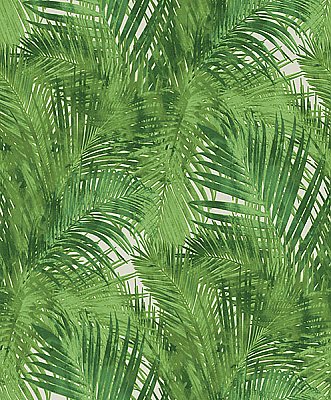 Tina Green Palms Wallpaper