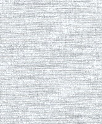 Zora Light Blue Linen Texture Wallpaper