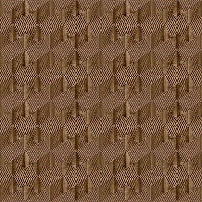 Claremont Gold Geometric Wallpaper