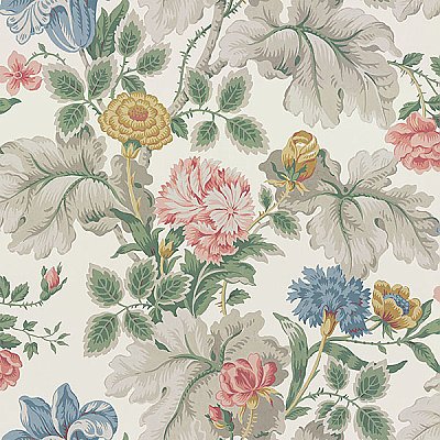 Carnation Garden Multicolor Floral Wallpaper