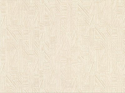 Kensho Cream Parquet Wood Wallpaper