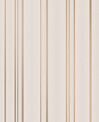 Thierry Rose Gold Stripe Wallpaper